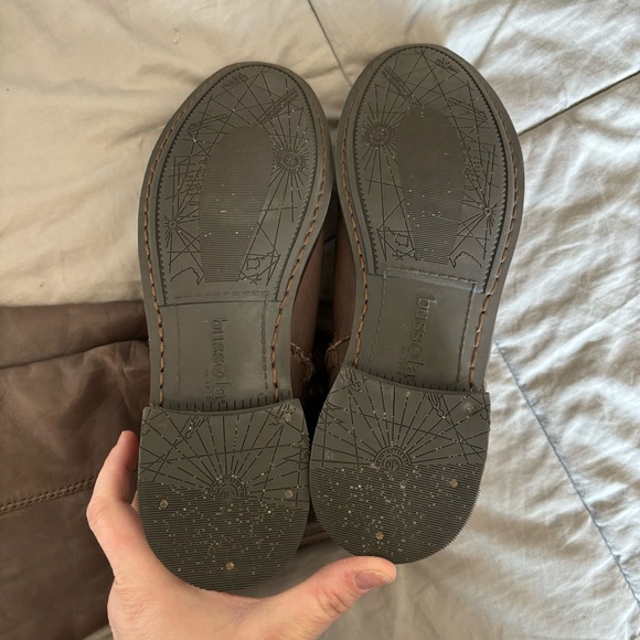 Bussola size 10 soft leather boots Biella style espresso brown - Picture 3 of 10